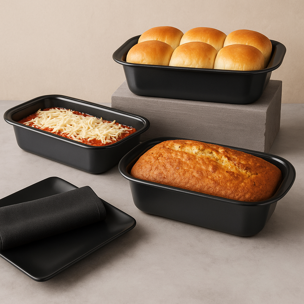 Berlinger Haus 3-Piece Titan Coating Non-Stick Baking Form Set - Carbon Pro