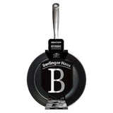 Berlinger Haus 24cm Marble Coating Frypan - Royal Black Collection