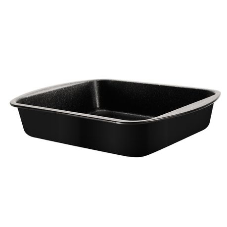 Berlinger Haus 40cm Marble Coating Oblong Roaster - Black Rose Line