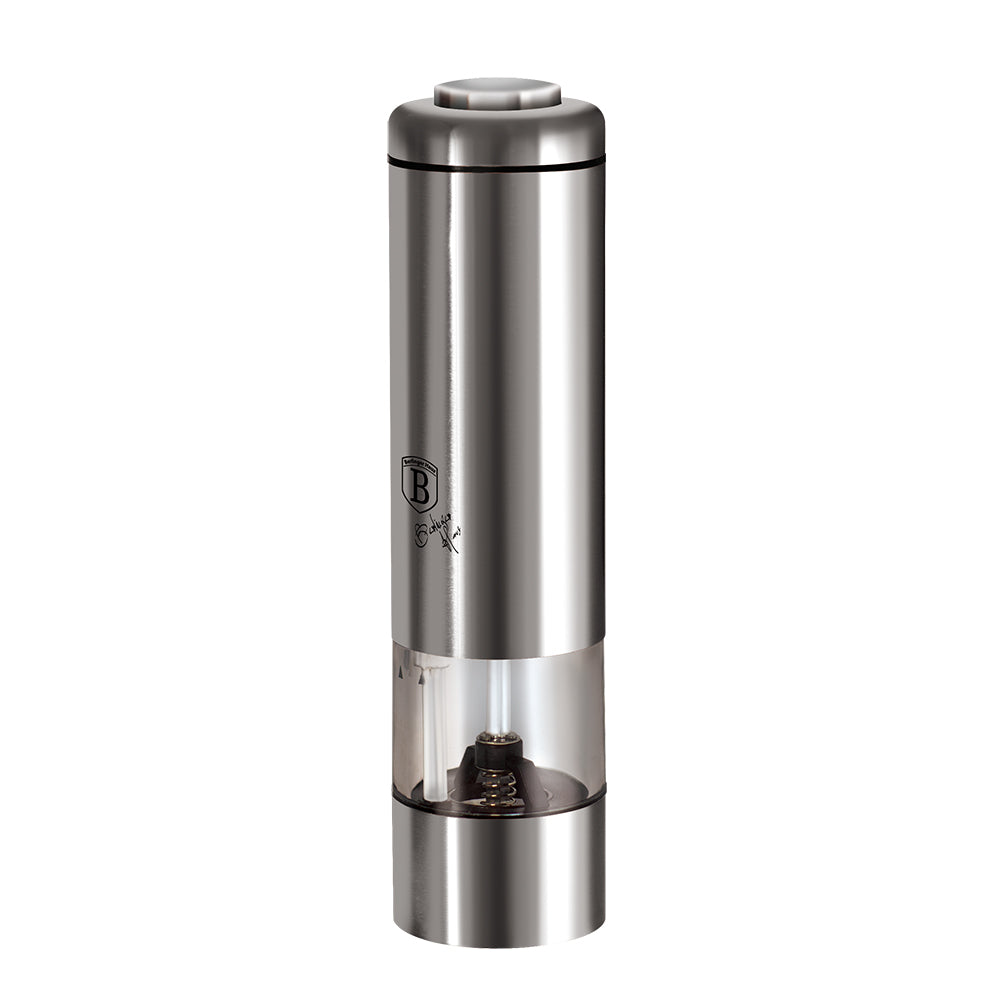 Berlinger Haus Electric Pepper Or Salt Mill - Carbon Metallic
