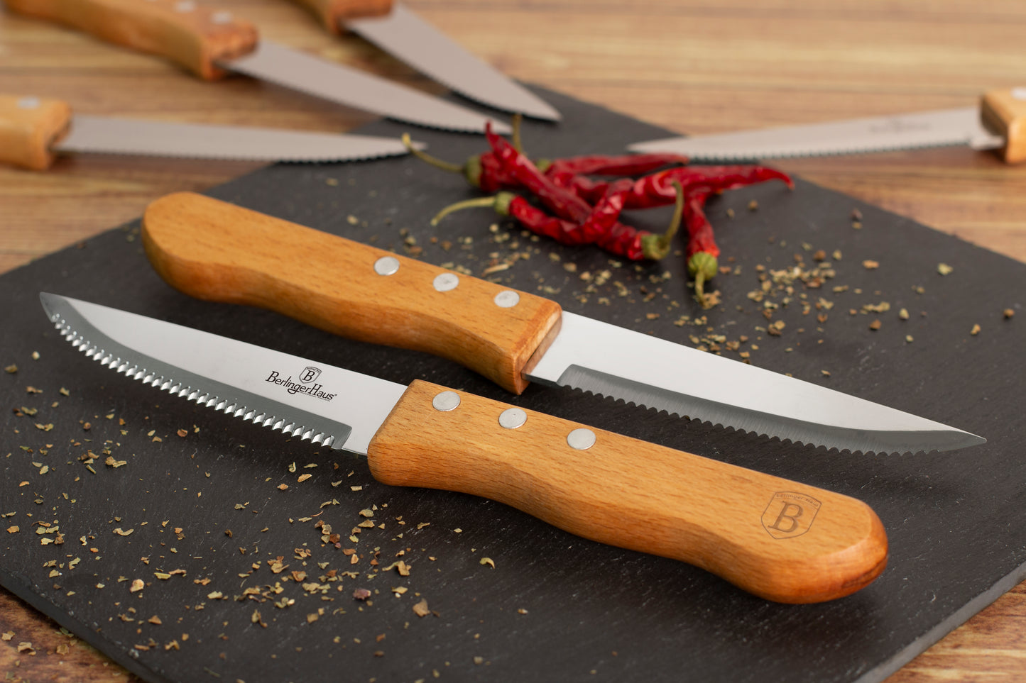 Belinger Haus 6-Piece Steak Knife Set