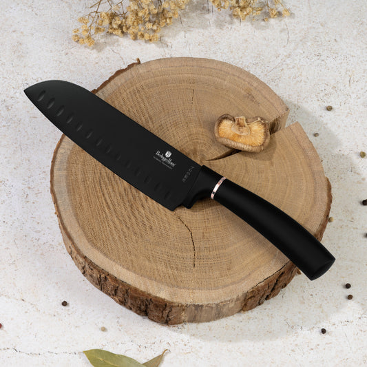 Berlinger Haus 6-Piece S/S Non-Stick Coating Knife Set - Black Rose