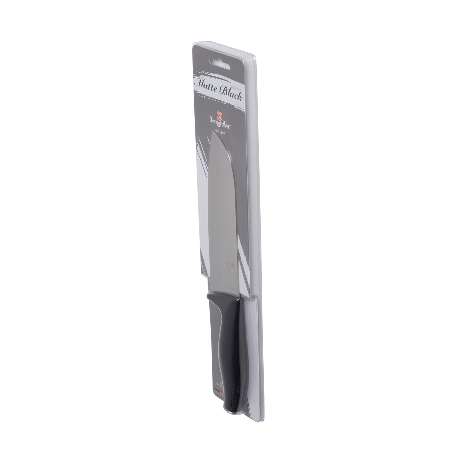 Berlinger Haus 17.5cm Santoku Knife - Black Silver