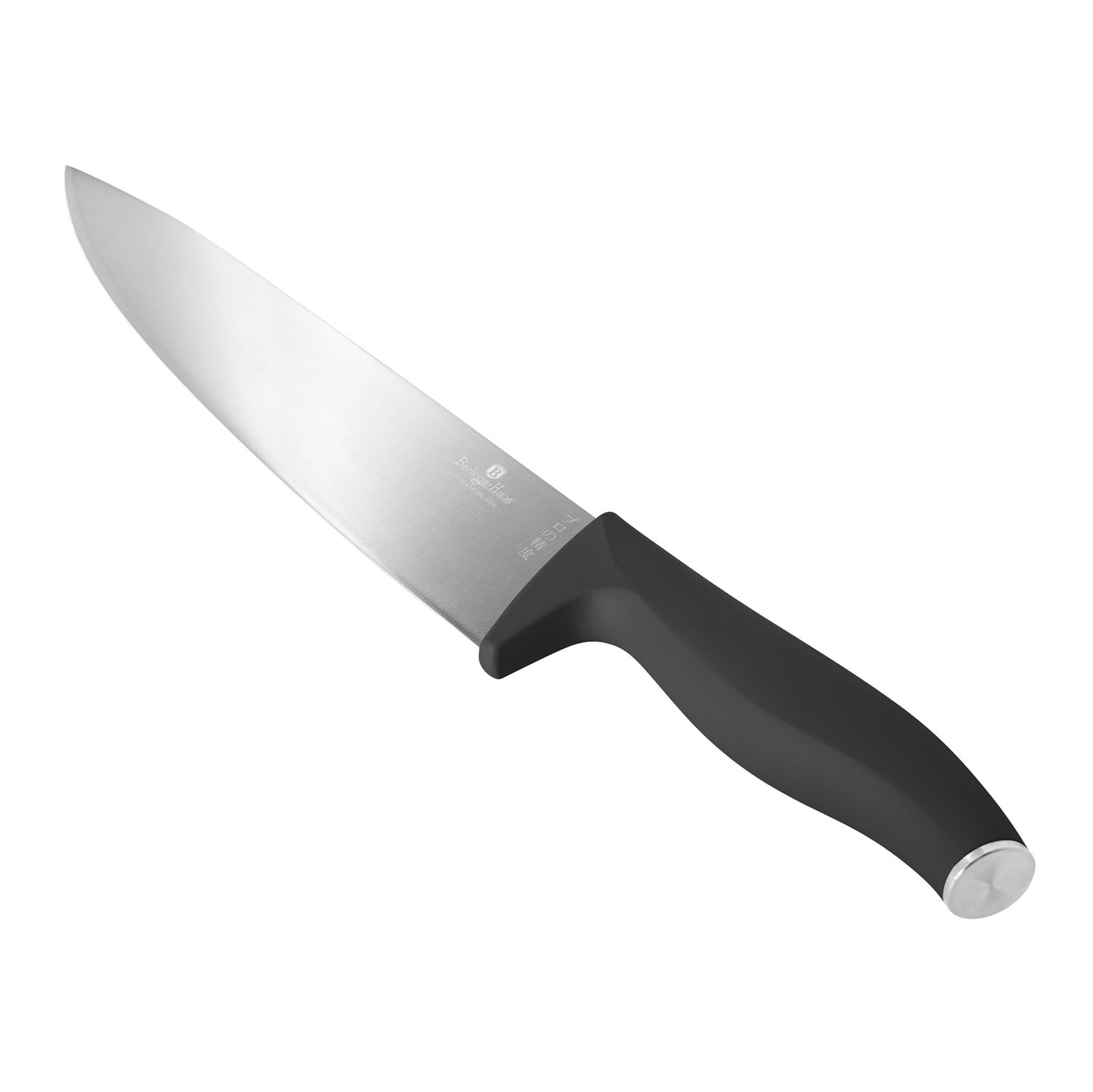 Berlinger Haus 6-Piece Knife Set with Bamboo Cutting Board – Anthracite