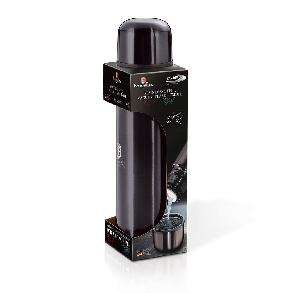 Berlinger Haus 500ml Stainless Steel Thick WalledVacuum Flask - Black