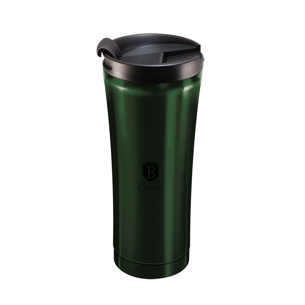 Berlinger Haus 500ml Thick Walled Travel Coffee Mug - Emerald Edition