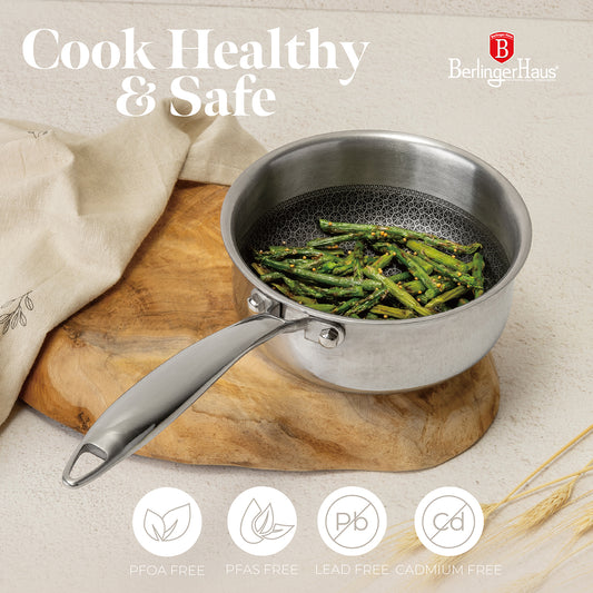 Berlinger Haus 16cm 18/10 Stainless Steel Sauce Pan - Eternal Collection