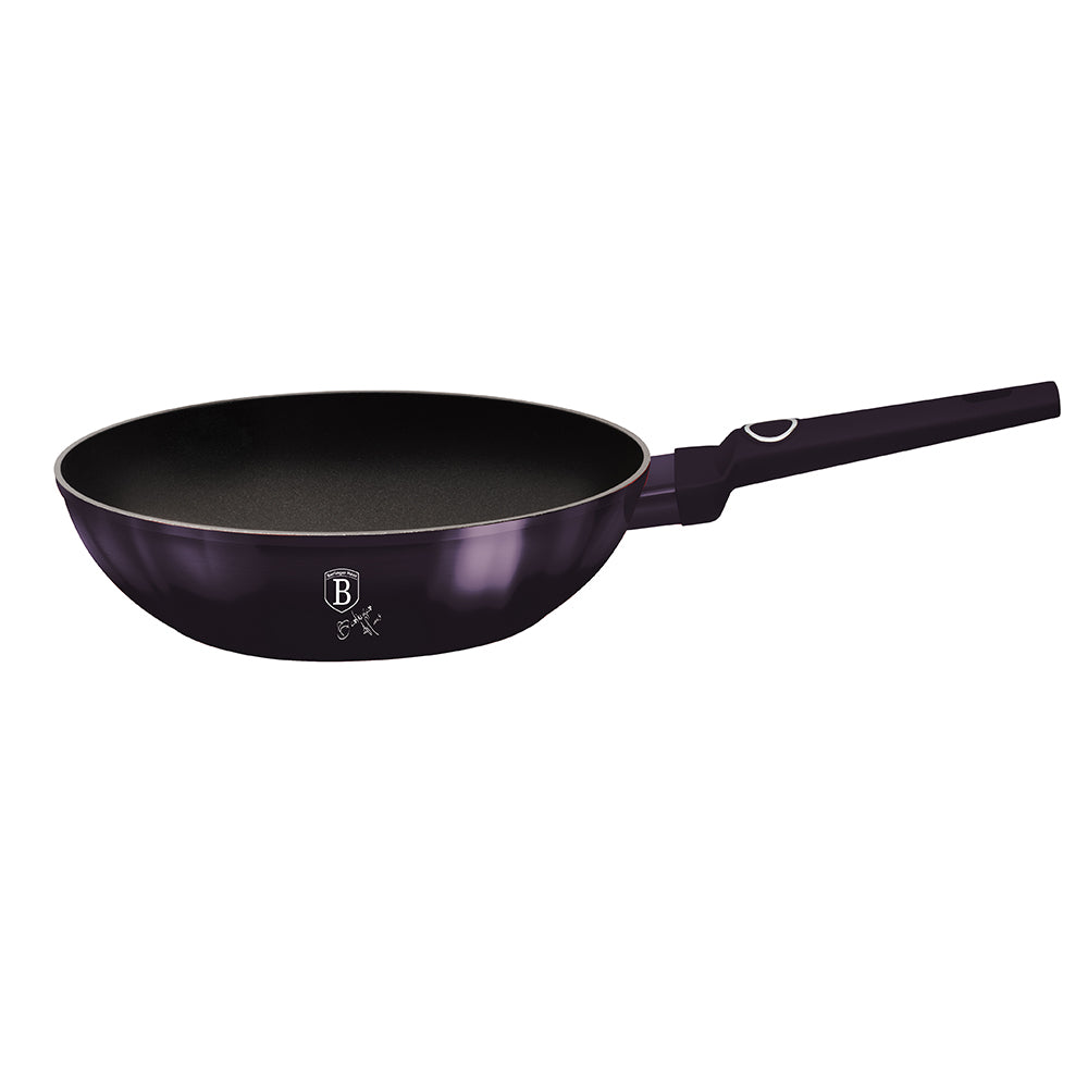 Berlinger Haus 28m Titan Coating Wok - Purple Eclipse Collection