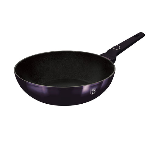Berlinger Haus 28 cm Titan Coating Wok - Purple Eclipse Collection