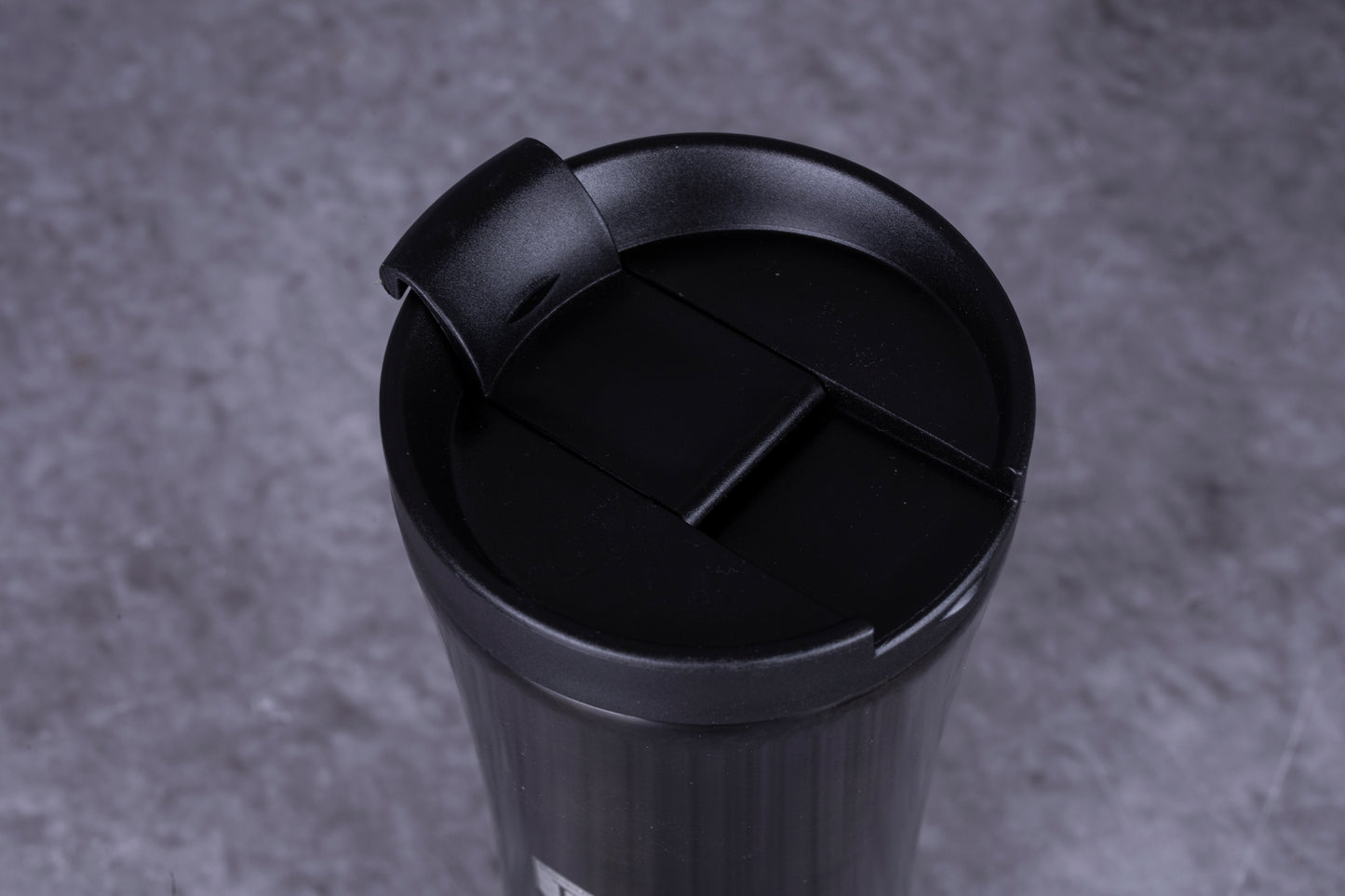 Berlinger Haus 500ml Thick Walled Travel Coffee Mug - Shiny Black