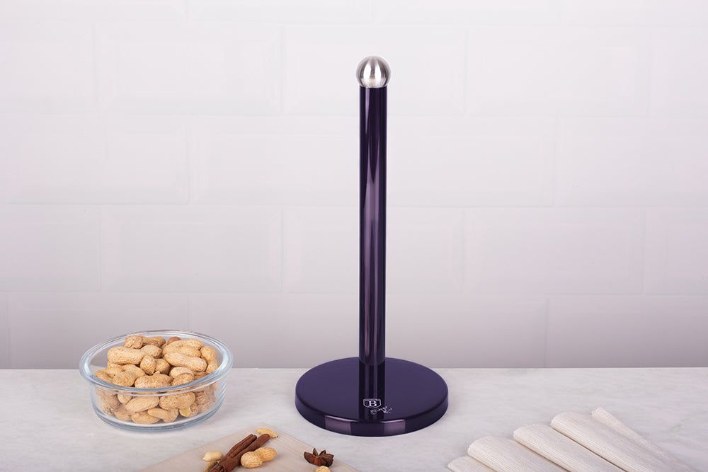 Berlinger Haus Kitchen Roll Holder - Metallic Purple Edition