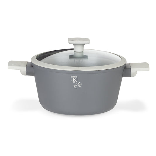 Berlinger Haus 28cm Marble Coating Non-Stick Casserole - Aspen