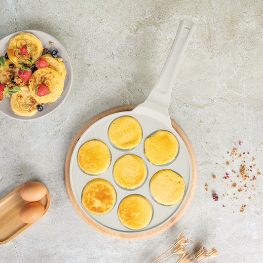 Berlinger Haus 26cm Titan Pro Non-Stick Coating 7-Hole Pancake Pan – Sahara