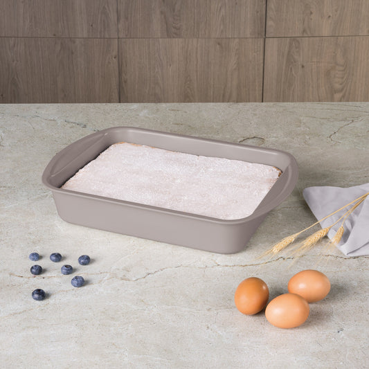 Berlinger Haus 40cm Titan Pro Non-Stick Coating Oblong Roaster Pan - Taupe