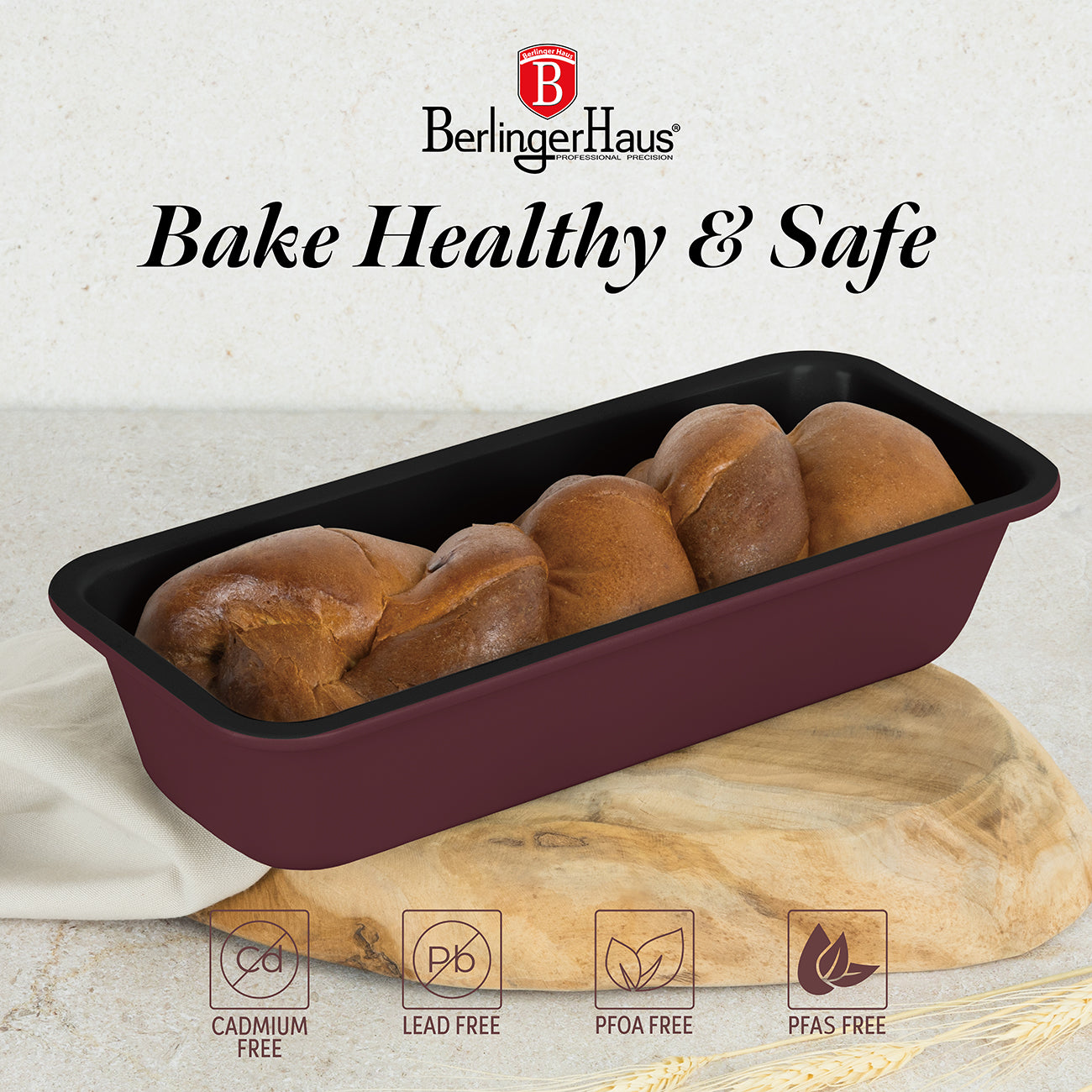 Berlinger Haus 30cm Titan Pro Non-Stick Coating Loaf Pan - Leonardo