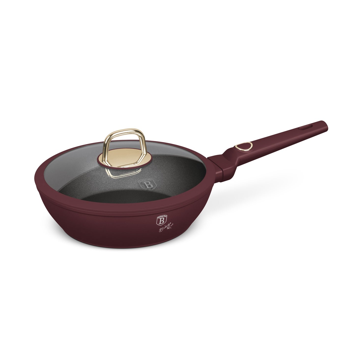 Berlingr Haus 24cm Titan Pro Non-Stick Coating Deep Frypan - Leonardo