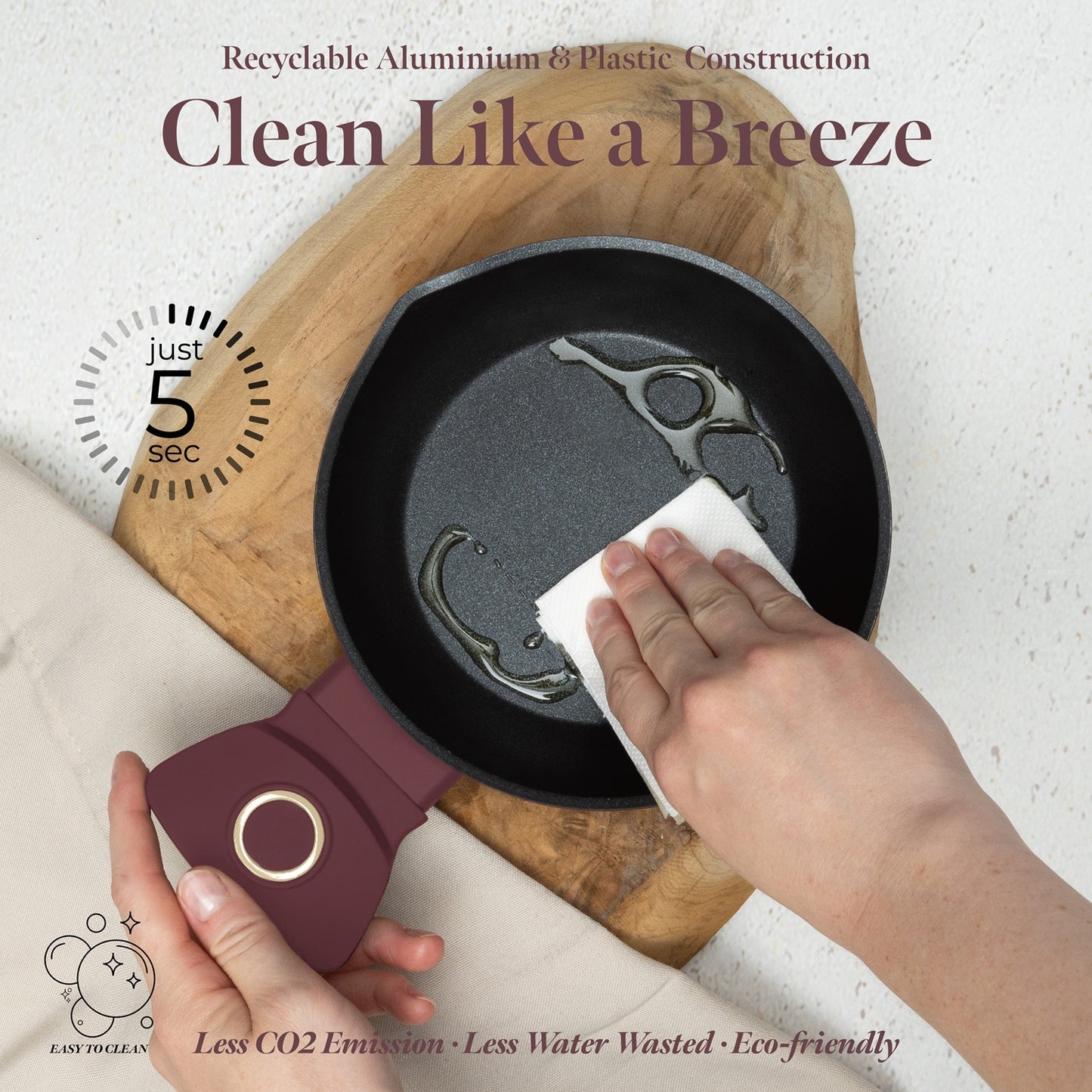 Berlinger Haus 16cm Titan Pro Non-Stick Coating Egg Pan - Leonardo