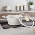 Faitout BERLINGER HAUS 24 Cm - Revêtement Antiadhésif Titan Pro, Couvercle En Verre, Induction Compatible - Collection Sahara - 6