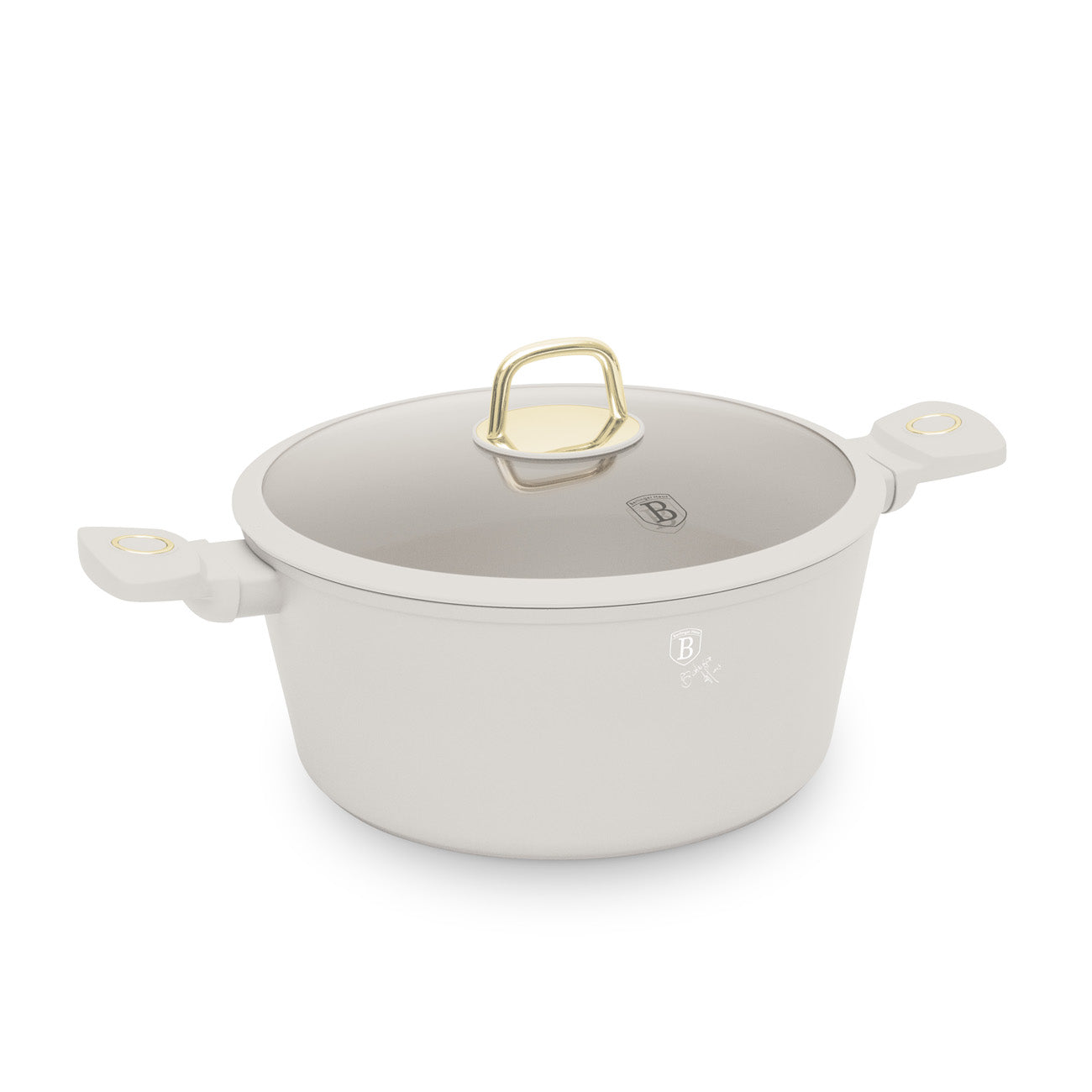 Berlinger Haus 28cm Titan Pro Non-Stick Coating Casserole - Sahara
