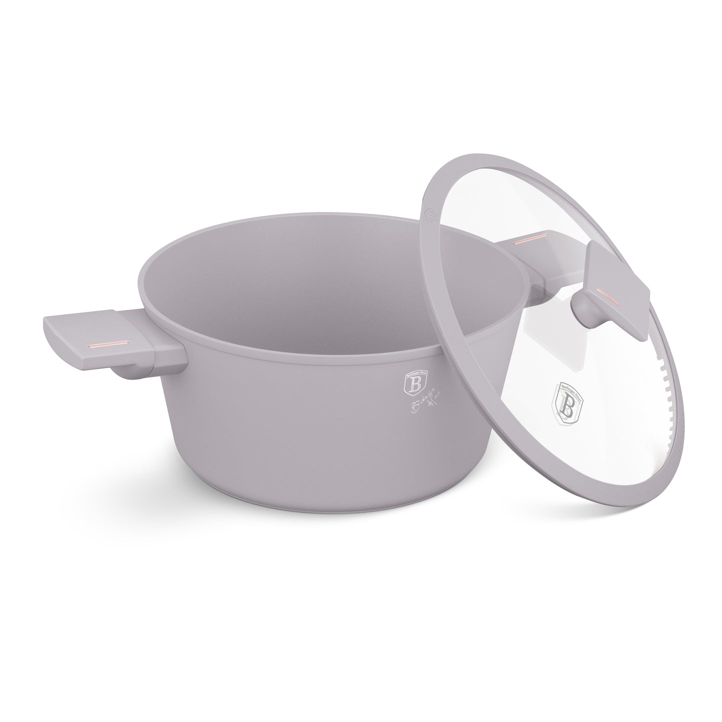 Berlinger Haus 24cm Non Stick Titan Pro Coating Casserole - Taupe