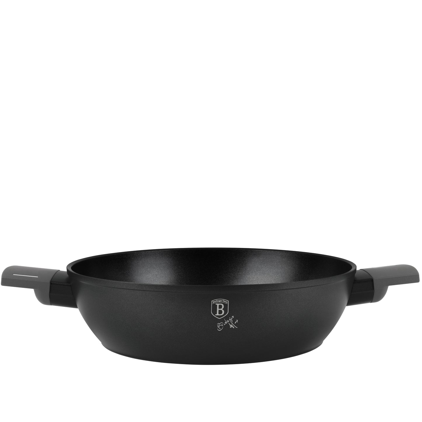 Berlinger Haus 28cm Titan Pro Non-Stick Coating Shallow Pot - Anthracite