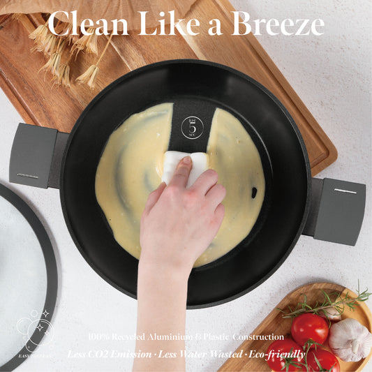 Berlinger Haus 10-Piece Titan Pro Non-Stick Coating Cookware Set - Anthracite