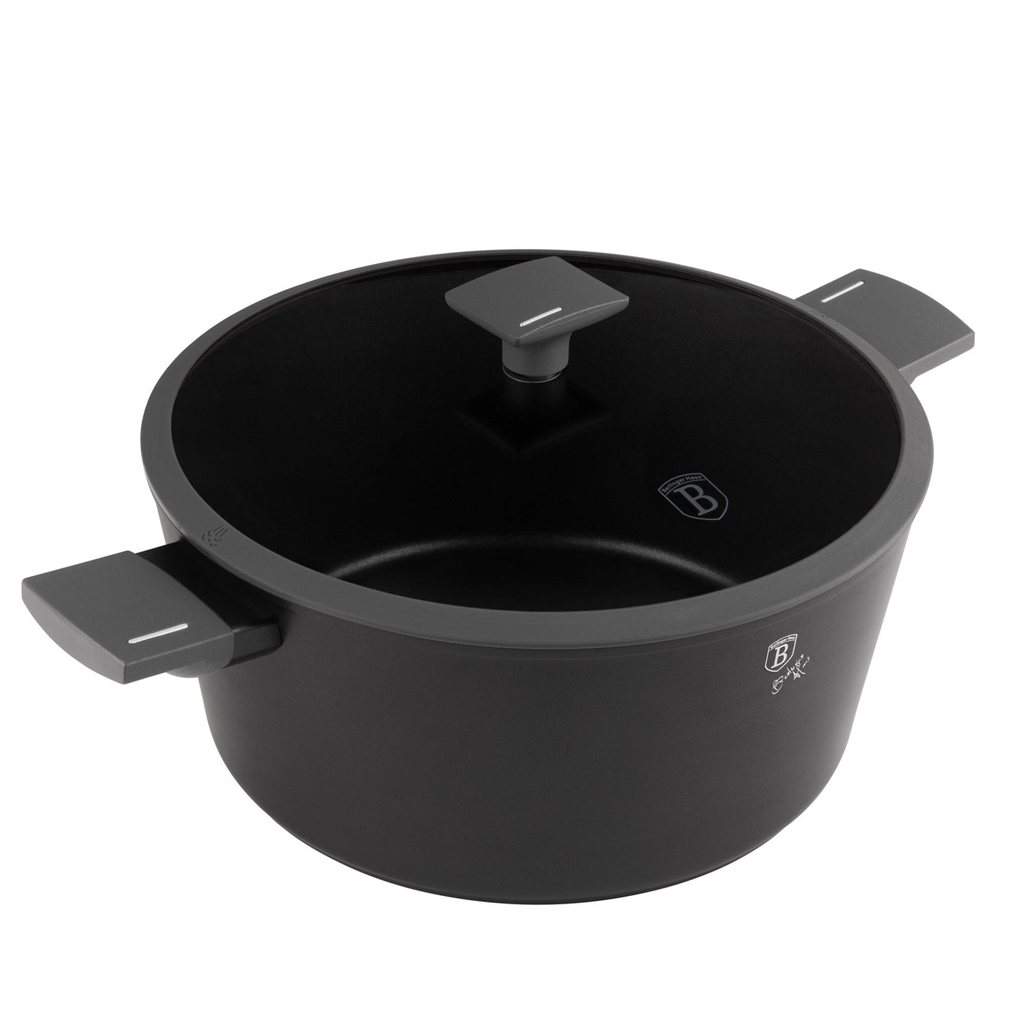 Berlinger Haus 30cm Titan Pro Non-Stick Coating Casserole – Anthracite