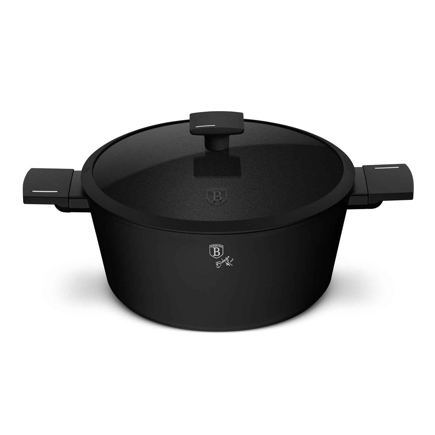 Berlinger Haus 28cm Titan Pro Non-Stick Coating Casserole – Matte Black Collection