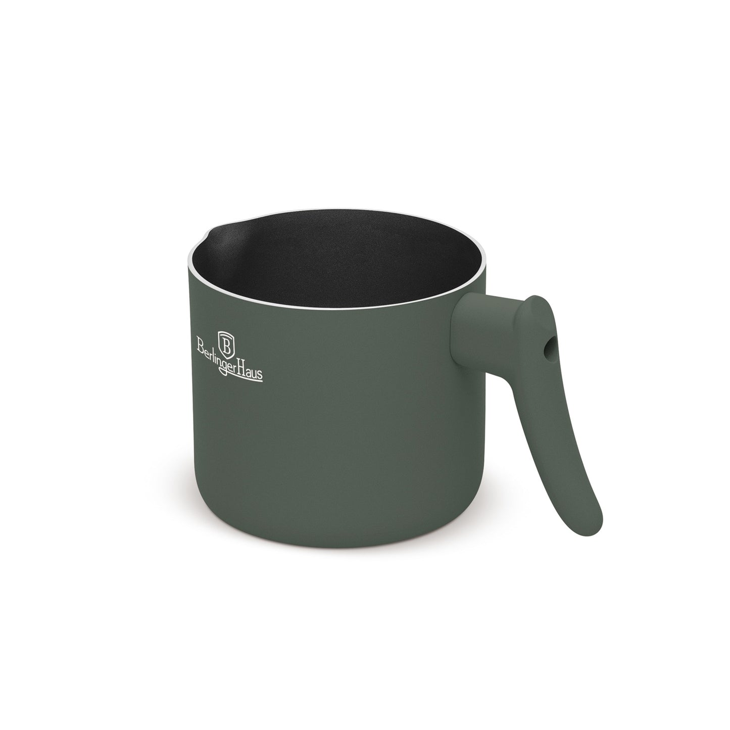 Berlinger Haus 1.2L Titan Pro Non-Stick Coating Milk Pot - Matt Green