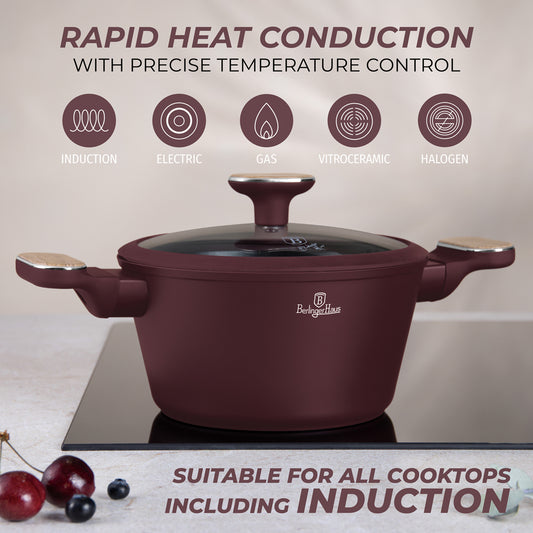 Berlinger Haus 20cm Titan Pro Non-Stick Coating Casserole – Leonardo Nordic