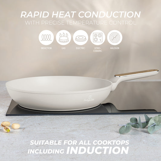 Berlinger Haus 28cm Titan Pro Non-Stick Coating Frypan - Sahara Nordic