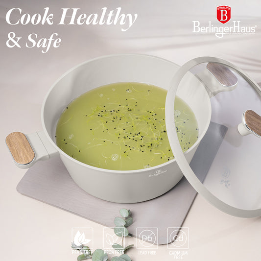 Berlinger Haus 28cm Titan Pro Non-Stick Coating Casserole – Sahara Nordic