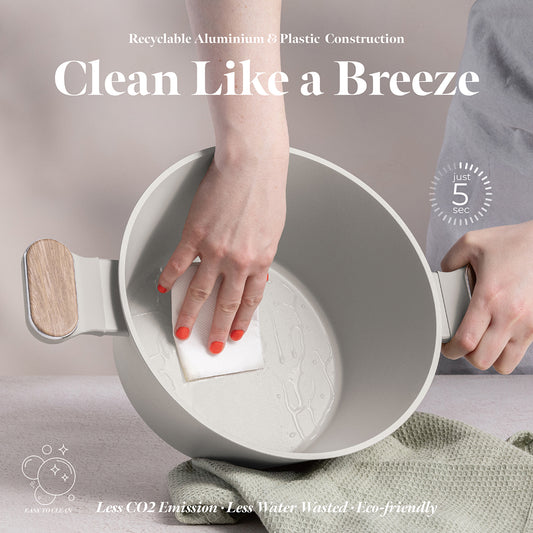 Berlinger Haus 15-Piece Titan Pro Non-Stick Coating Cookware Set - Sahara Nordic