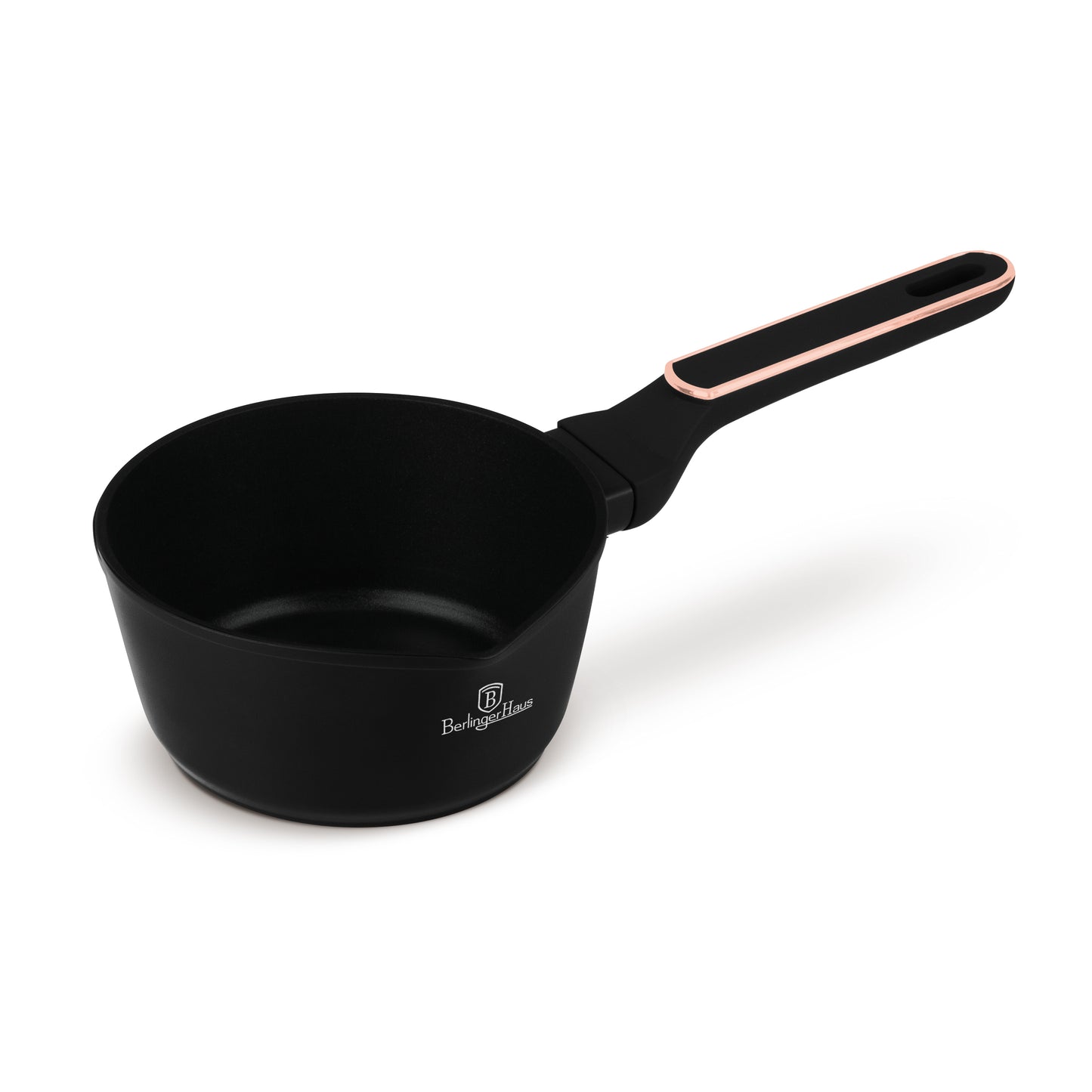 Berlinger Haus 16cm Titan Pro Non-Stick Coating Sauce pan - Black Rose