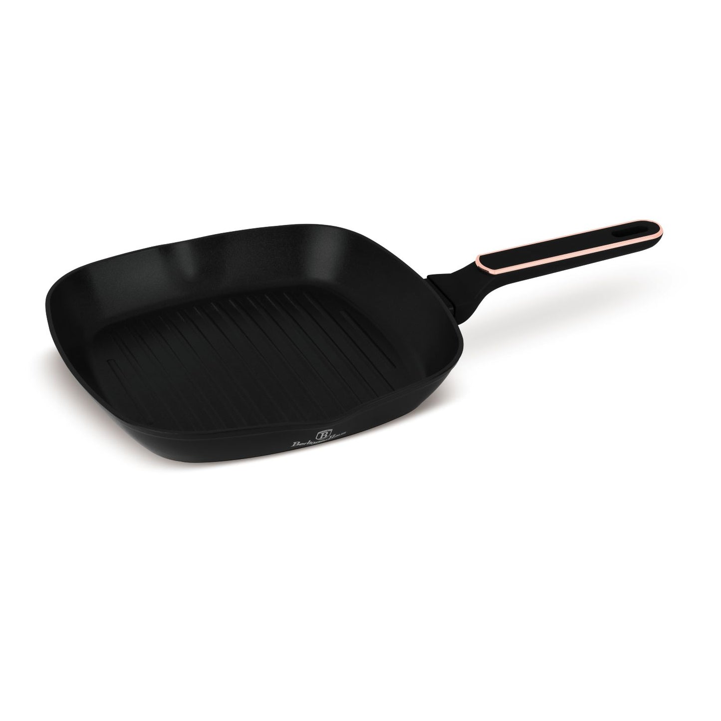 Berlinger Haus 28cm Titan Pro Non-Stick Coating Grill pan - Black Rose