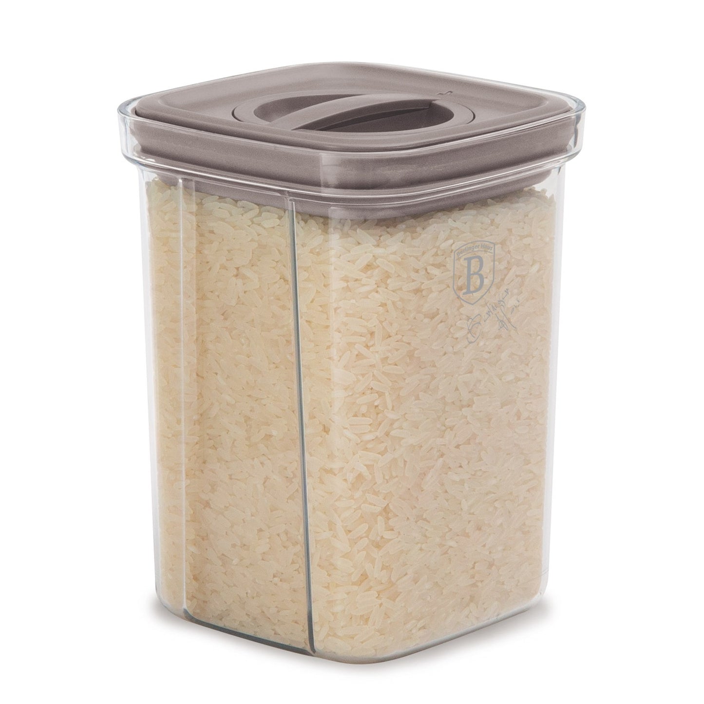 Berlinger Haus 5-Piece Airtight Canister Set – Taupe