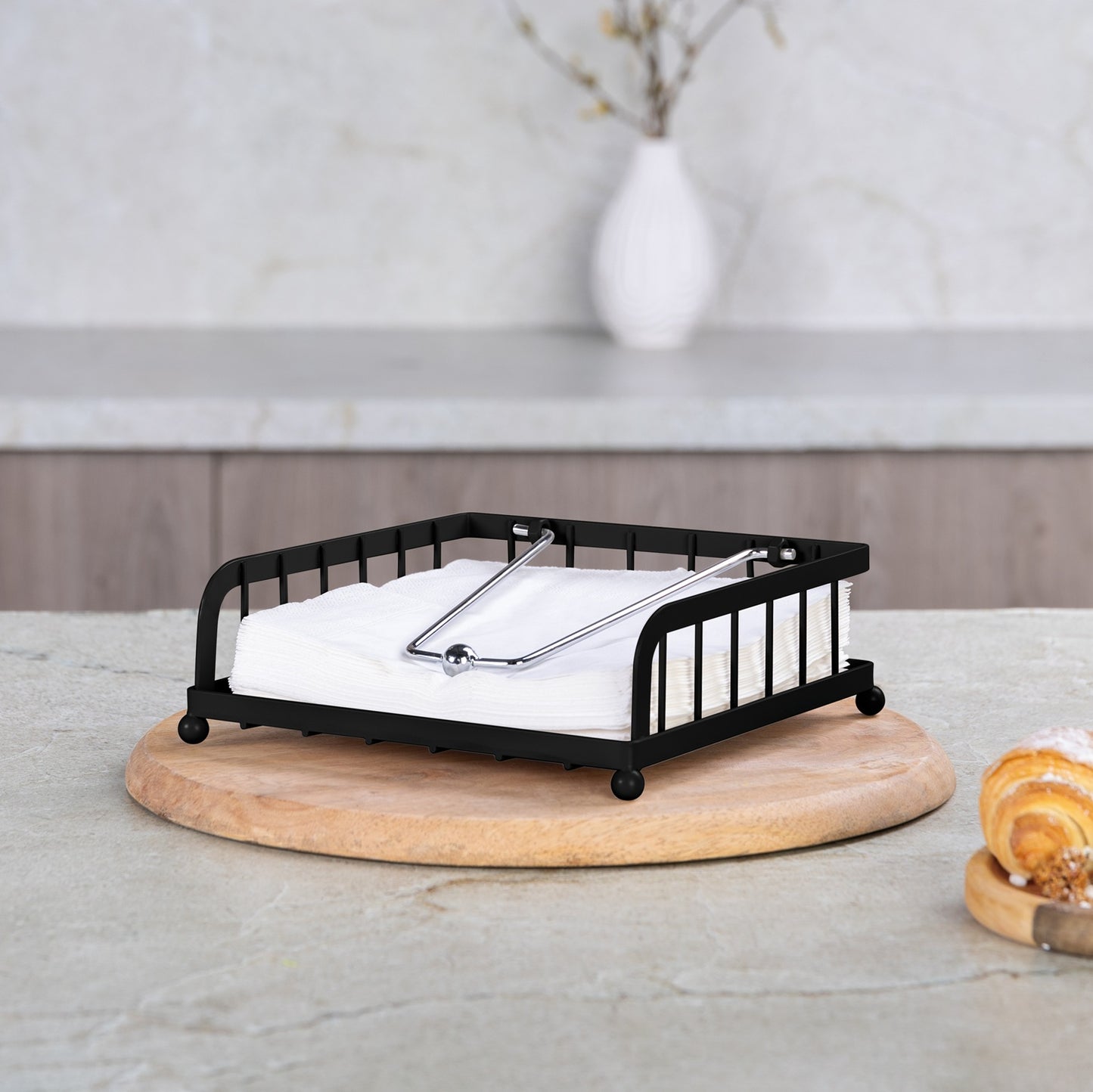 Berlinger Haus Napkin Holder – Matt Black
