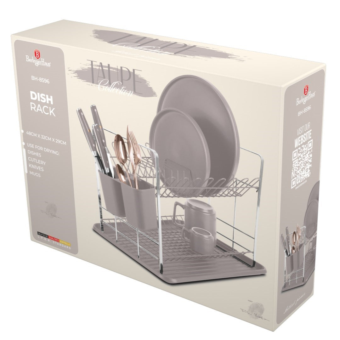 Berlinger Haus Dish Rack – Taupe
