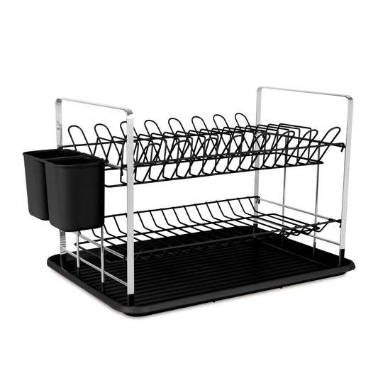Berlinger Haus 48cm Dish Rack – Matt Black