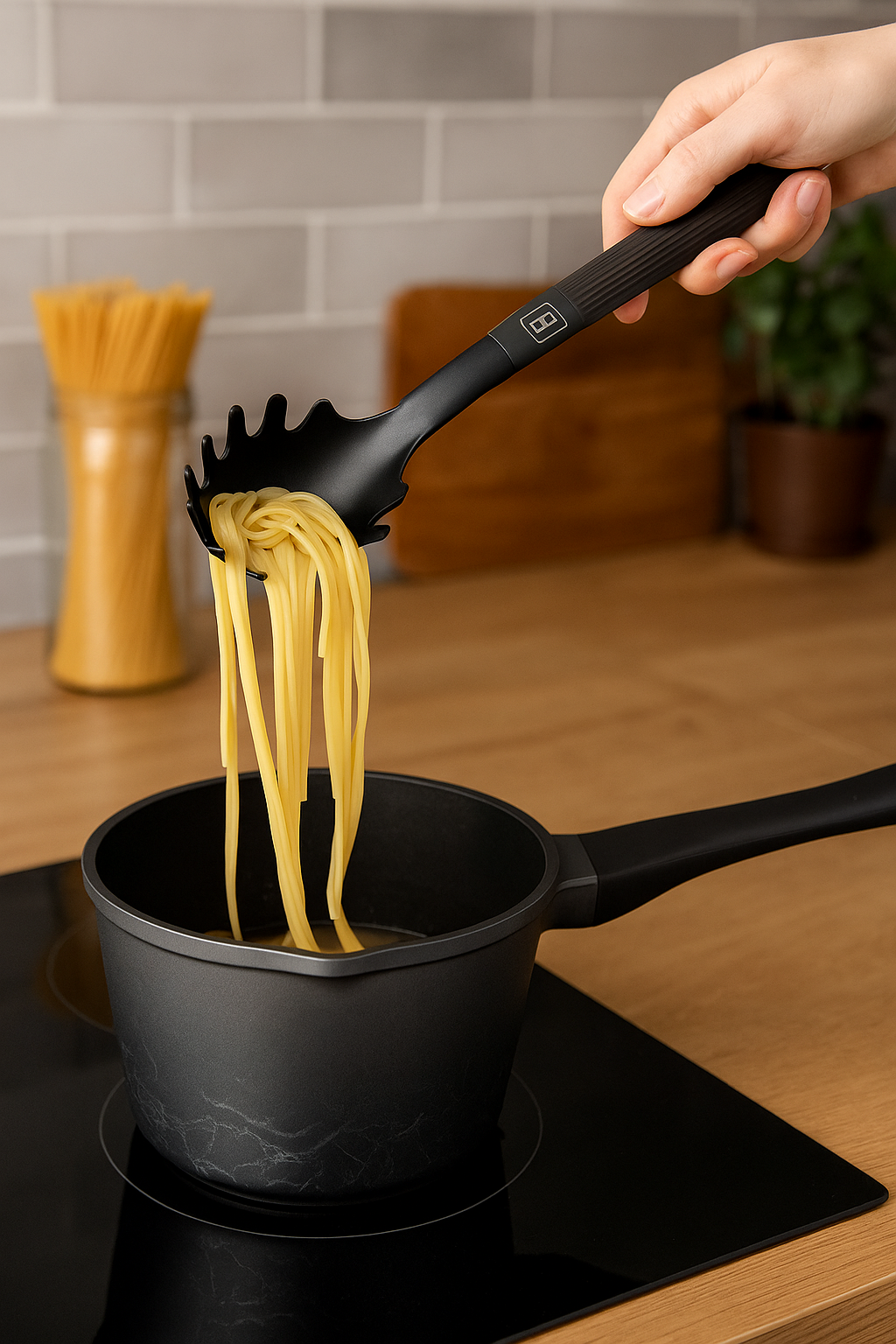 Berlinger Haus Spaghetti Spoon – Black Rose