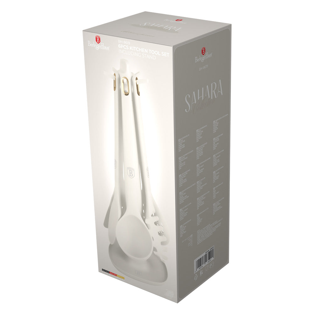 Berlinger Haus 6-Piece Non-Stick Kitchen Utensils Set - Sahara