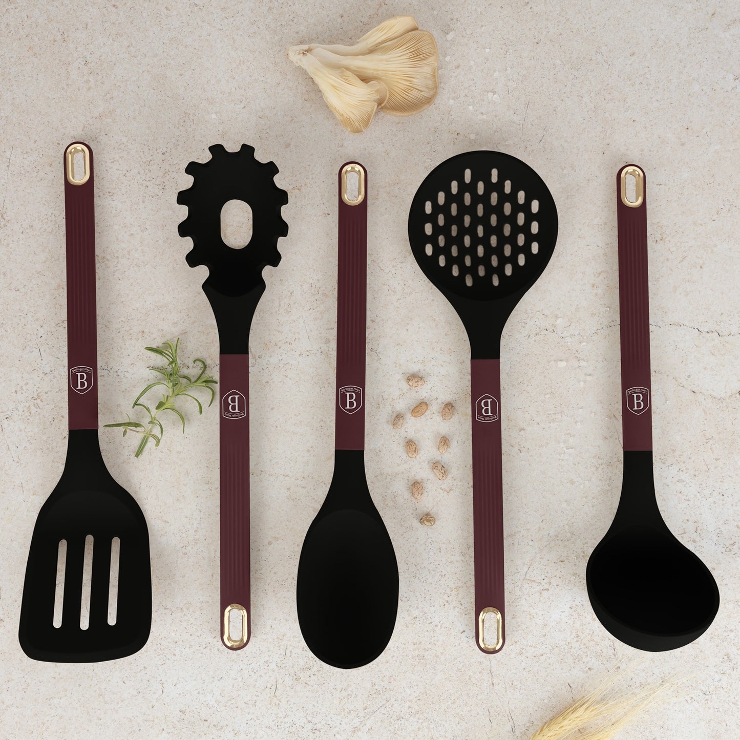 Berlinger Haus 6-Piece Non-Stick Kitchen Utensils Set - Leonardo