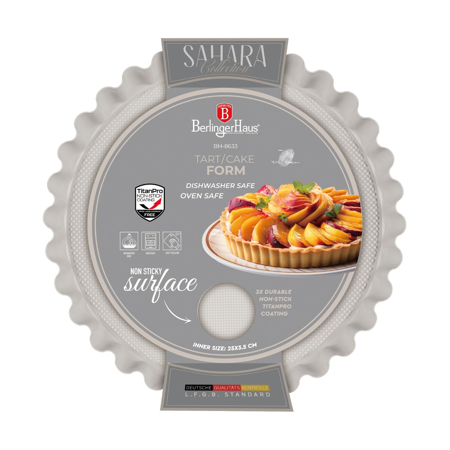 Berlinger Haus 28cm Titan Pro Non-Stick Tart Cake Form - Sahara