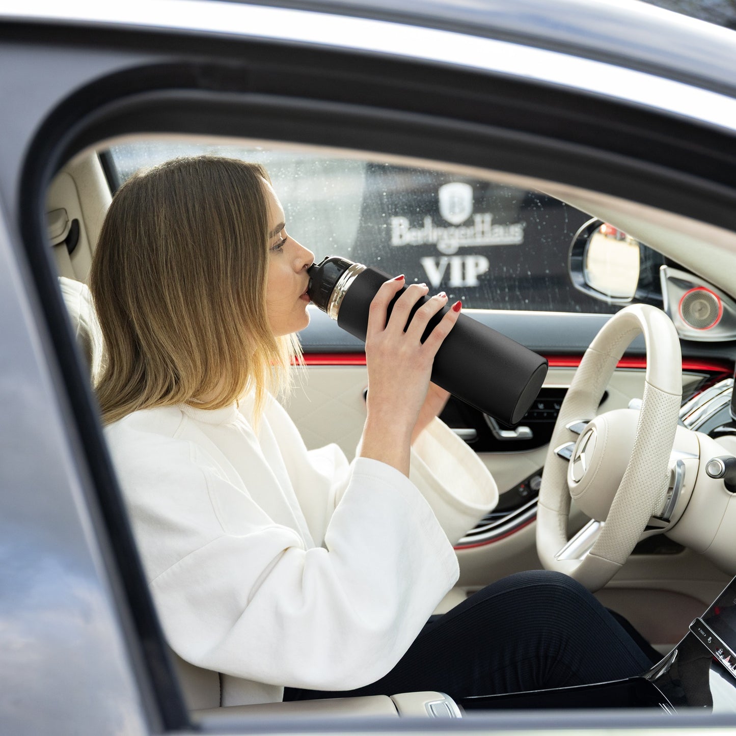 Berlinger Haus 750ml Vacuum Flask - Matte Black