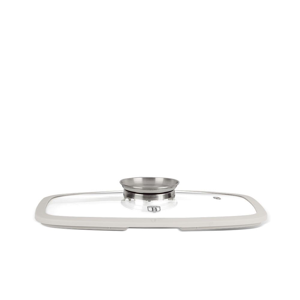 Berlinger Haus 32cm Oven Safe Roaster Pan with Aroma Glass Lid - Sahara