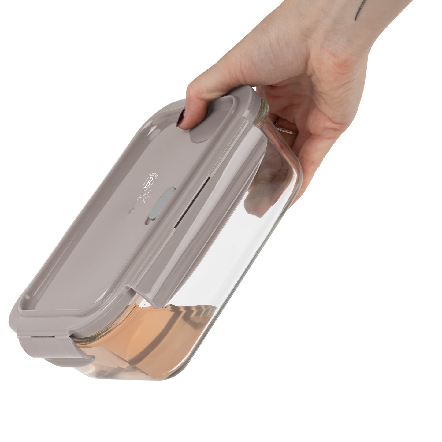 Berlinger Haus 3-Piece Glass Food Container Set - Taupe