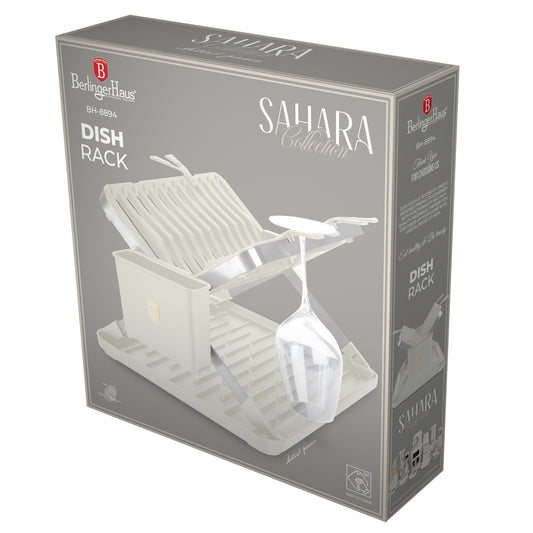 Berlinger Haus 48cm Adjustable Dish Rack – Sahara