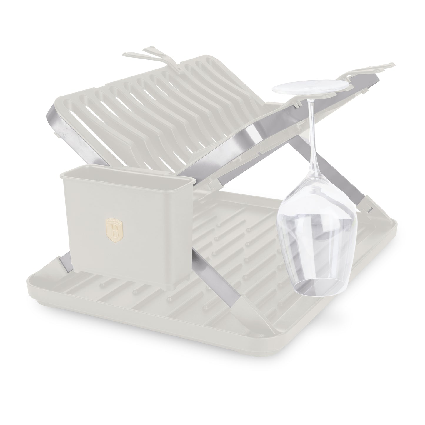 Berlinger Haus 48cm Adjustable Dish Rack – Sahara