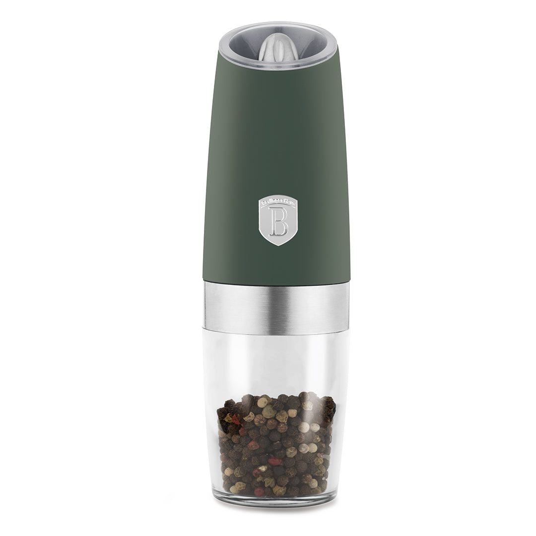 Berlinger Haus 2-Piece Gravity Pepper and Salt Mill Set - Matt Green
