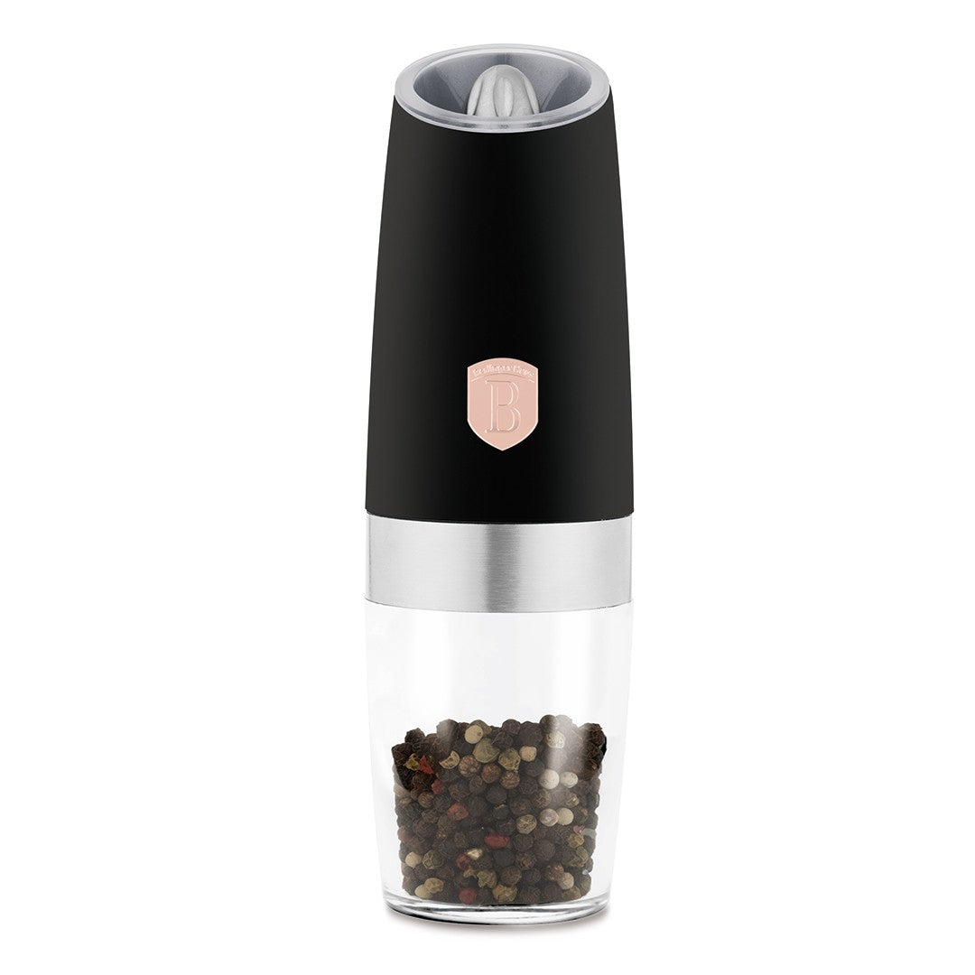 Berlinger Haus 2-Piece Gravity Pepper and Salt Mill Set - Black Rose
